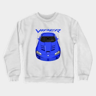 Viper SRT10-blue Crewneck Sweatshirt